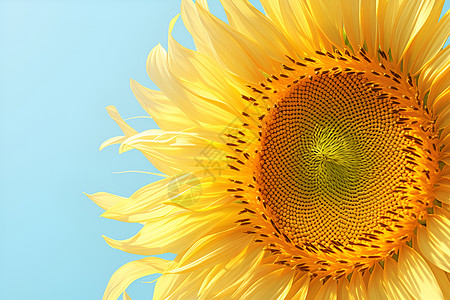 美丽的太阳花背景图片
