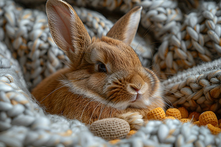 毛绒玩具兔子家养兔子背景