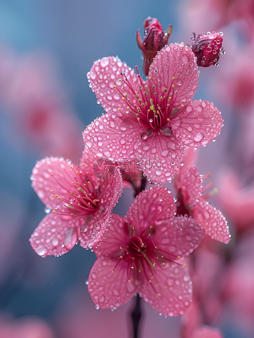 樱花绽放的春日美景图片