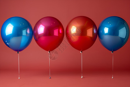 漂浮气球装饰漂浮的气球背景