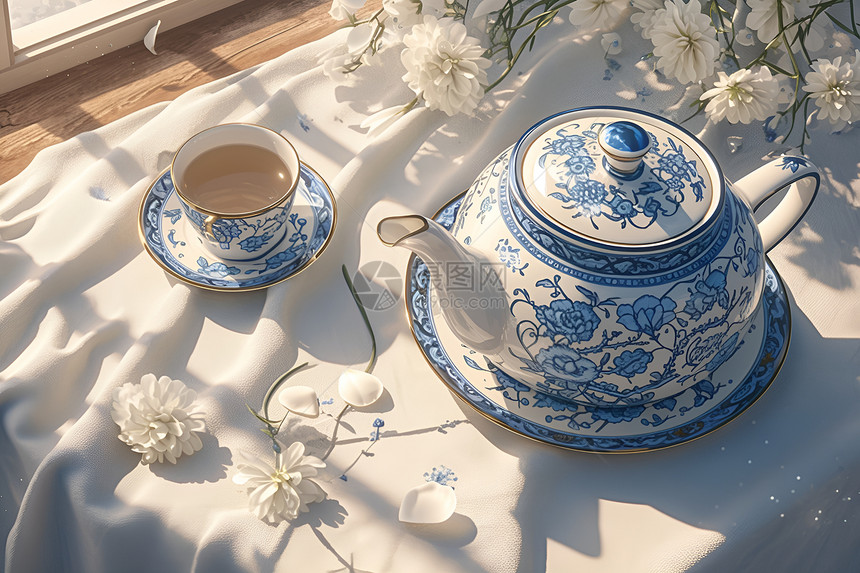 茶壶的细致工艺图片