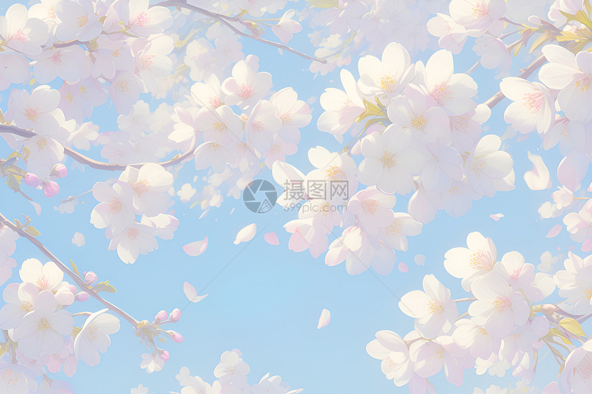 漂亮美丽的樱花图片