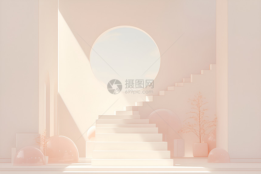 简约空间建筑图片