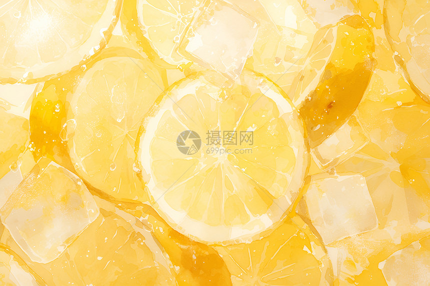 可口的水果柠檬图片
