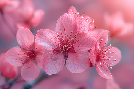 樱花绽放柔美如梦高清图片