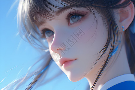 古风美少女插画高清图片