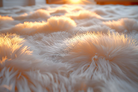 温馨地毯柔软质感的地毯设计图片