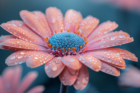 花瓣水珠微摄影花瓣上的水珠背景