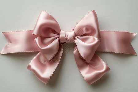 装饰丝带绸带粉色丝带蝴蝶结背景