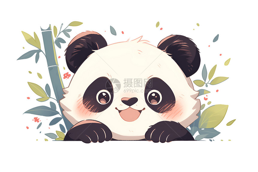 可爱的小熊猫图片