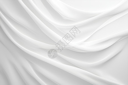 洁白的丝绸褶皱高清图片