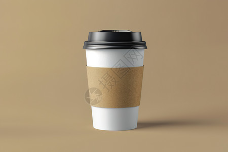 灰色的咖啡杯高清图片