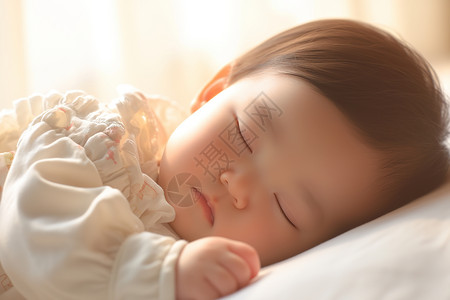 睡梦中婴孩睡梦中的宝宝背景