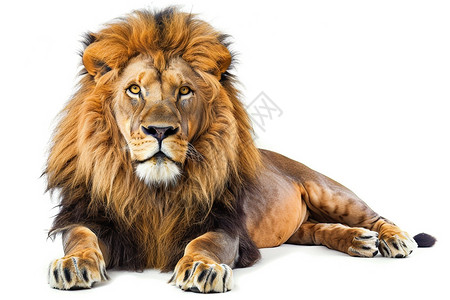 毛茸茸的狮子高清图片