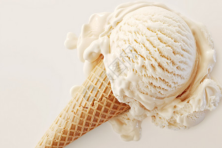 冰淇淋筒冷饮奥华夫高清图片