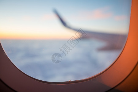 飞机机舱的窗户旅行背景背景图片