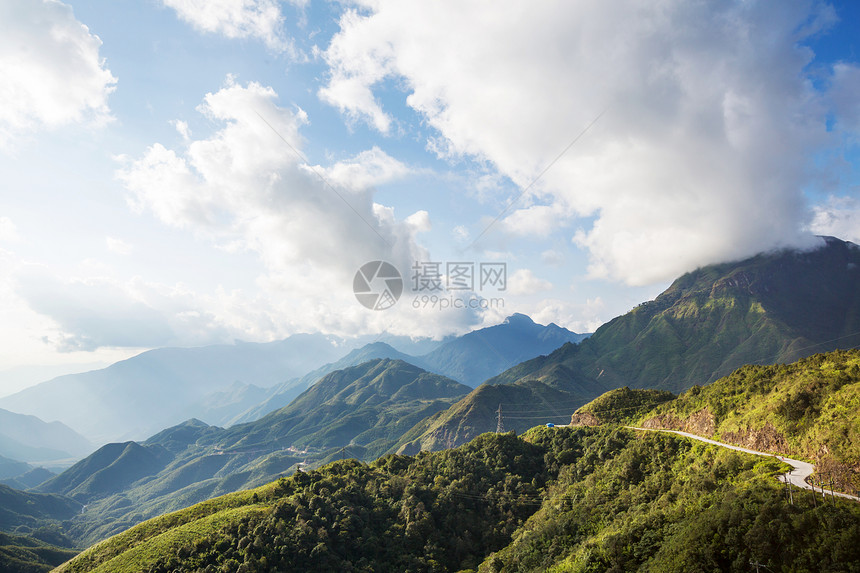 越南的青山图片