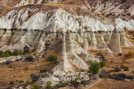 土耳其卡帕多西亚寻常的岩层图片