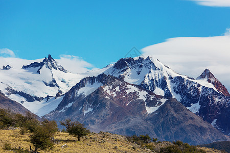 阿根廷南部的巴塔哥尼亚景观美丽的自然景观图片