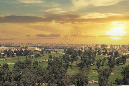 开罗城市的建筑景观埃及图片