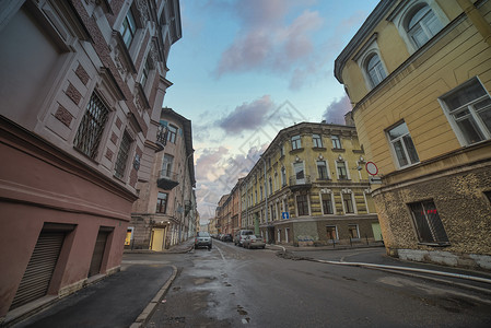 圣彼得堡市的房子俄罗斯图片
