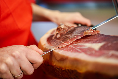 剪肉未经加工的蛋白质高清图片