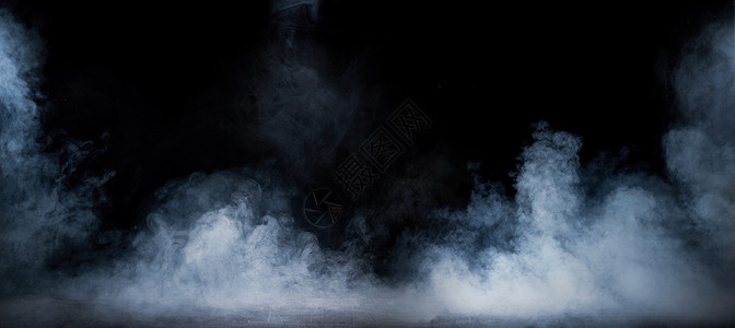 水蒸气密集烟雾黑暗的图像背景