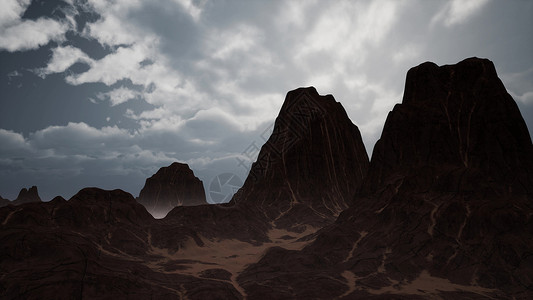岩石沙漠景观,红岩峡谷娱乐区,拉斯维加斯,内华达州岩石沙漠景观图片