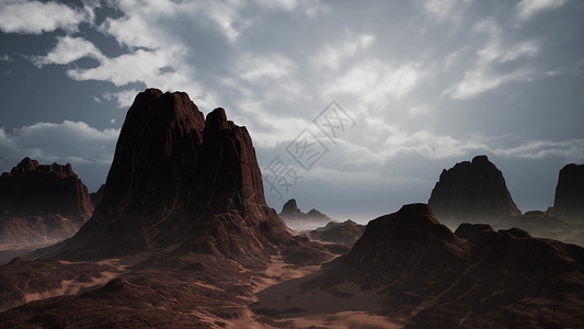 岩石沙漠景观,红岩峡谷娱乐区,拉斯维加斯,内华达州岩石沙漠景观背景图片