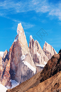 旅行者戏剧的南方的登山者高清图片