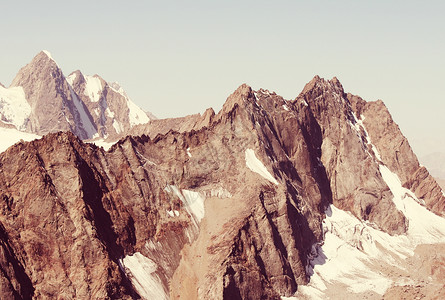 帕米尔美丽的高山高清图片