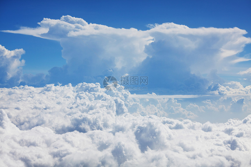 阳光背景,蓝天白云,自然背景图片