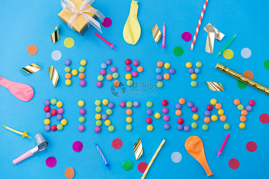 食物,糖果糖果生日快乐刻字由糖果滴派道具糖果派道具的生日快乐图片