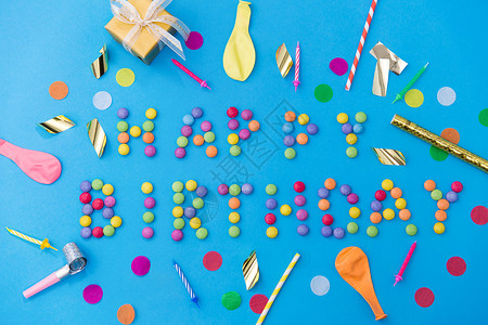 食物,糖果糖果生日快乐刻字由糖果滴派道具糖果派道具的生日快乐背景图片