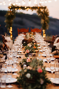 宴会厅用于婚礼,宴会厅装饰,大气装饰背景图片