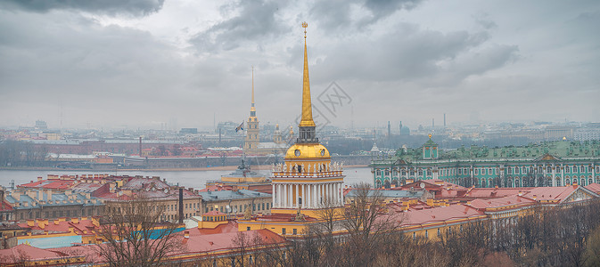 彼得堡的海上将俄罗斯联邦高清图片