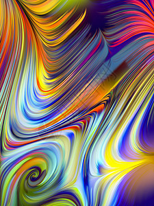 抽象的颜色液体屏幕系列艺术技术的充满活力的色调渐变的成图片