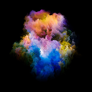 生动的粒子系列背景充满活力的色调渐变的艺术,创造力背景图片