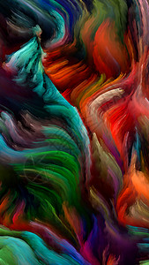 抽象艺术动态创意上的丰富色彩的抽象漩涡彩色漩涡系列图片