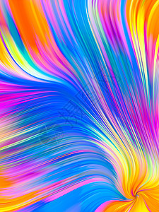 彩虹色纤维的图案溢出颜色系列背景图片