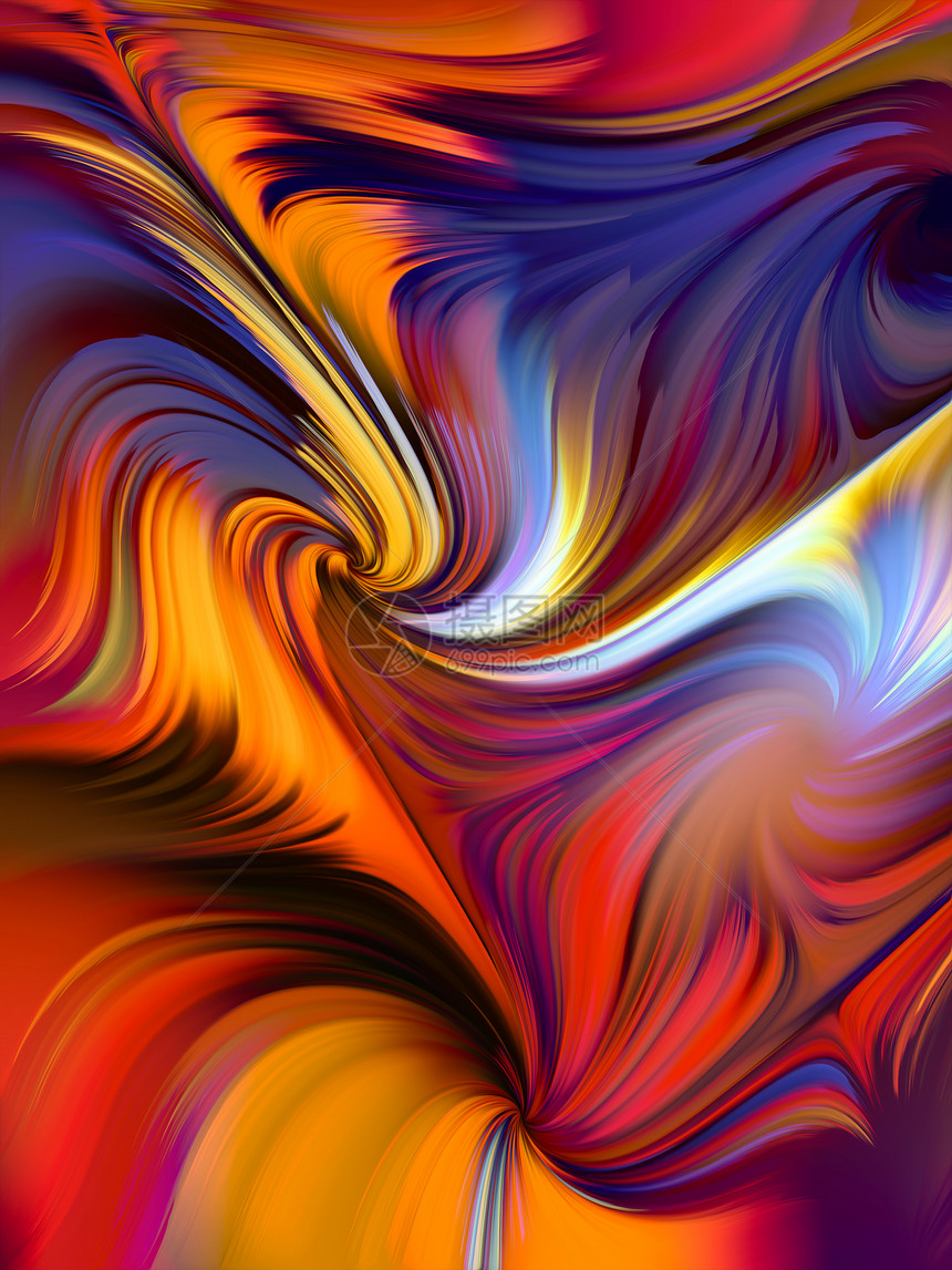 颜色动态液体屏幕系列抽象安排充满活力的色调梯度,适合于艺术,技术项目图片