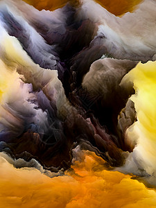 气体巨大的大气可能的星球系列创造地安排充满活力的色调梯度的艺术,创意图片