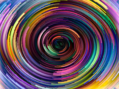 彩色系列彩虹漩涡背景的颜色运动背景图片