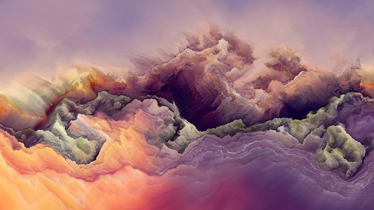 抽象景观可能的星球系列抽象背景图片