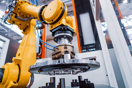 机器人线机器人手臂现代工业技术自动化生产C机器人手臂生产线现代工业技术自动化生产单元背景