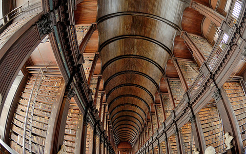 旧图书馆,三学院,都柏林,爱尔兰凯尔的书1706,2018图片