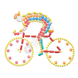 兴奋剂药丸的形状,道路自行车赛车骑自行车图片