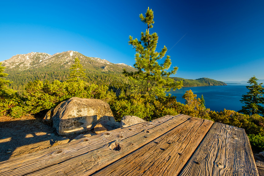 塔霍湖景观加利福尼亚,美国美国加州塔霍湖景观图片