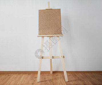 美术,创意艺术工具木架工作室艺术工作室的木制画架背景图片