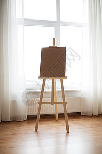 美术,创意艺术工具木架工作室艺术工作室的木制画架图片